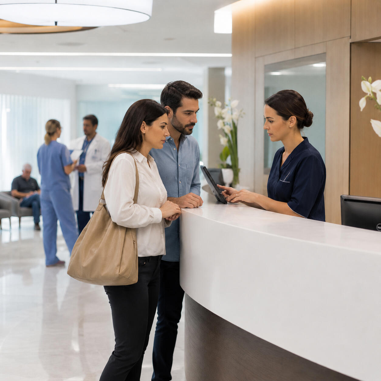 Family considering critical illness insurance for relocating abroad